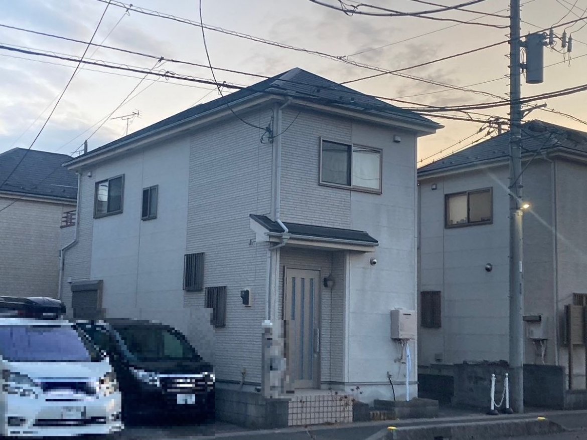 さいたま市見沼区 外壁塗装 施工前 ミヤケン