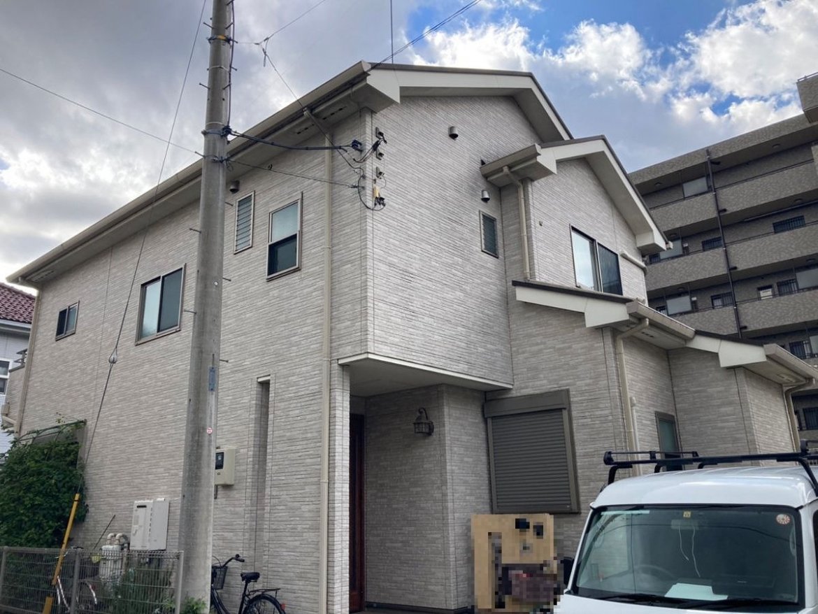 川越市 外壁塗装 施工前 ミヤケン