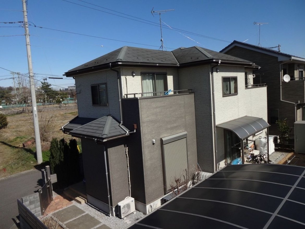 川越市 外壁塗装 施工前 ミヤケン