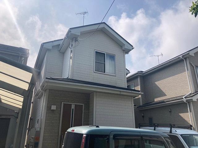 狭山市 屋根外壁塗装 施工前