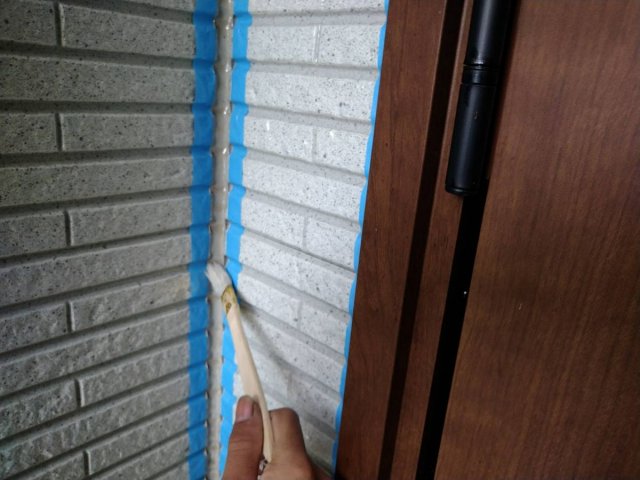所沢市 外壁塗装 コーキング