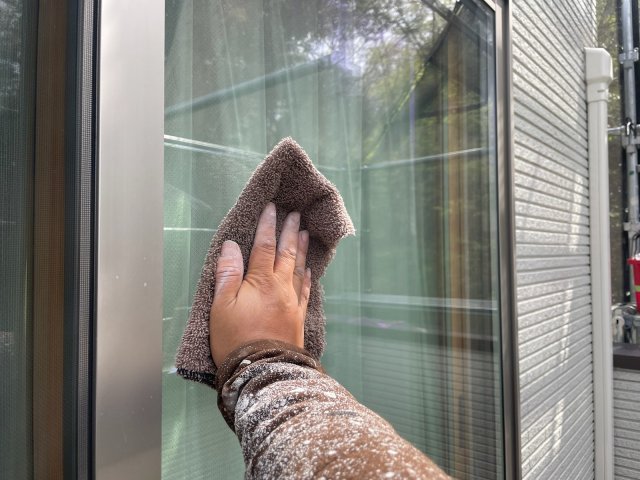 所沢市 窓ガラスクリーニング