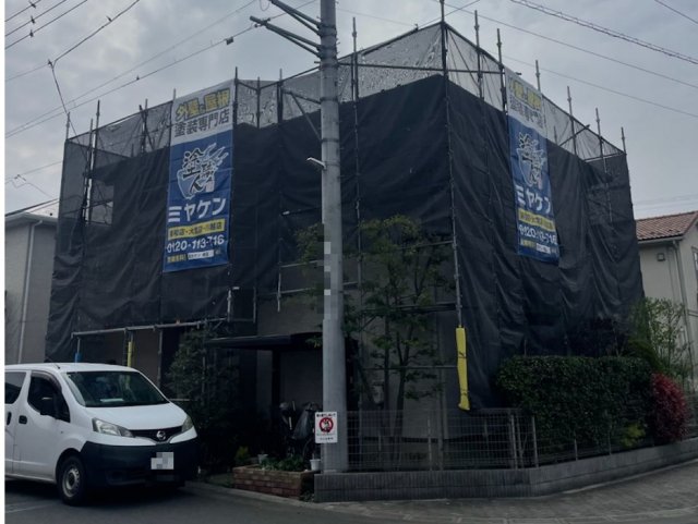 ふじみ野市 屋根外壁塗装 足場半額