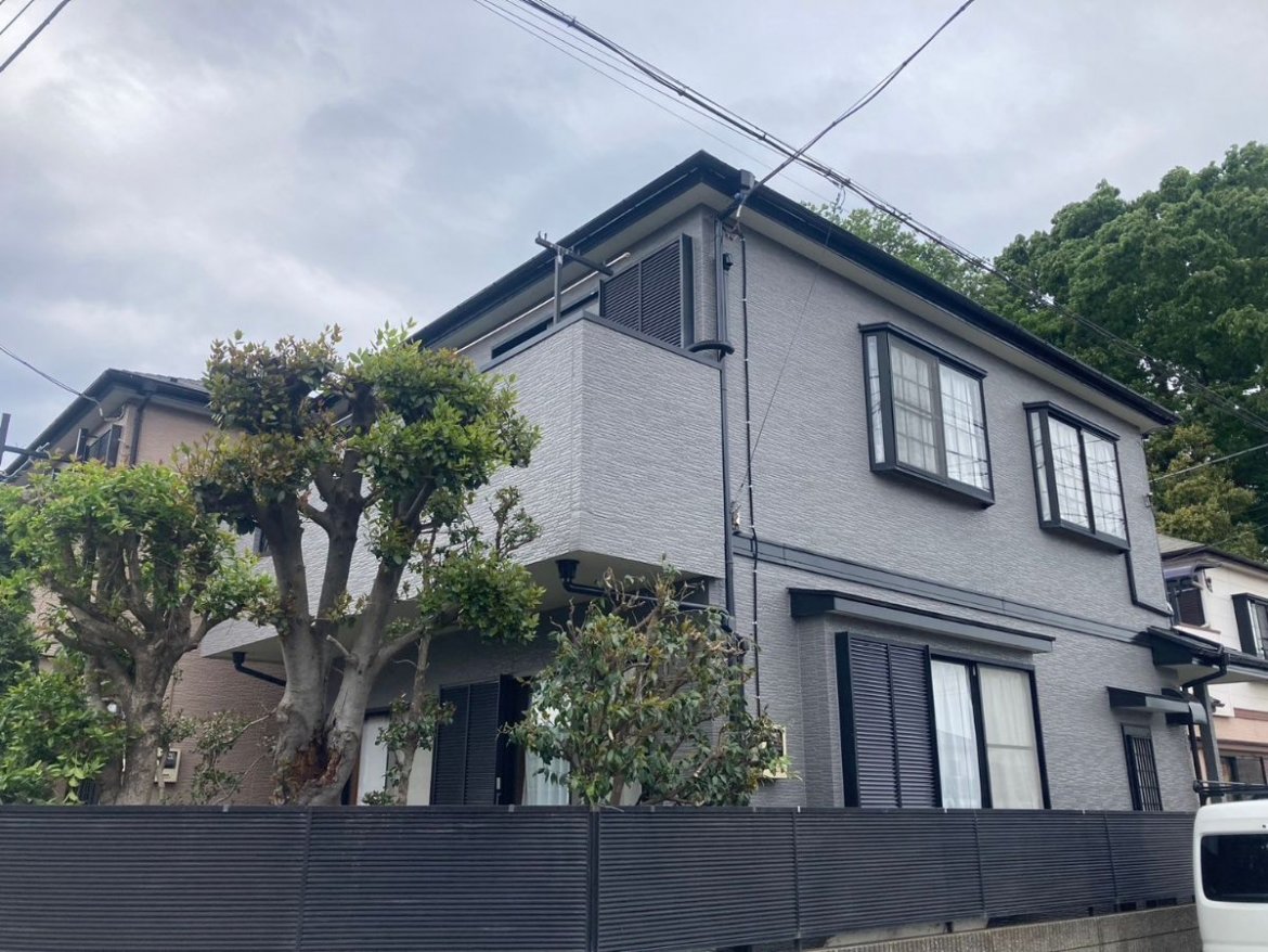 川越市小仙波町M様 屋根外壁塗装 完成 ミヤケン