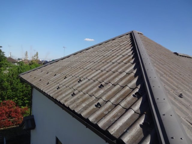 さいたま市桜区 瓦屋根 コケ ミヤケン
