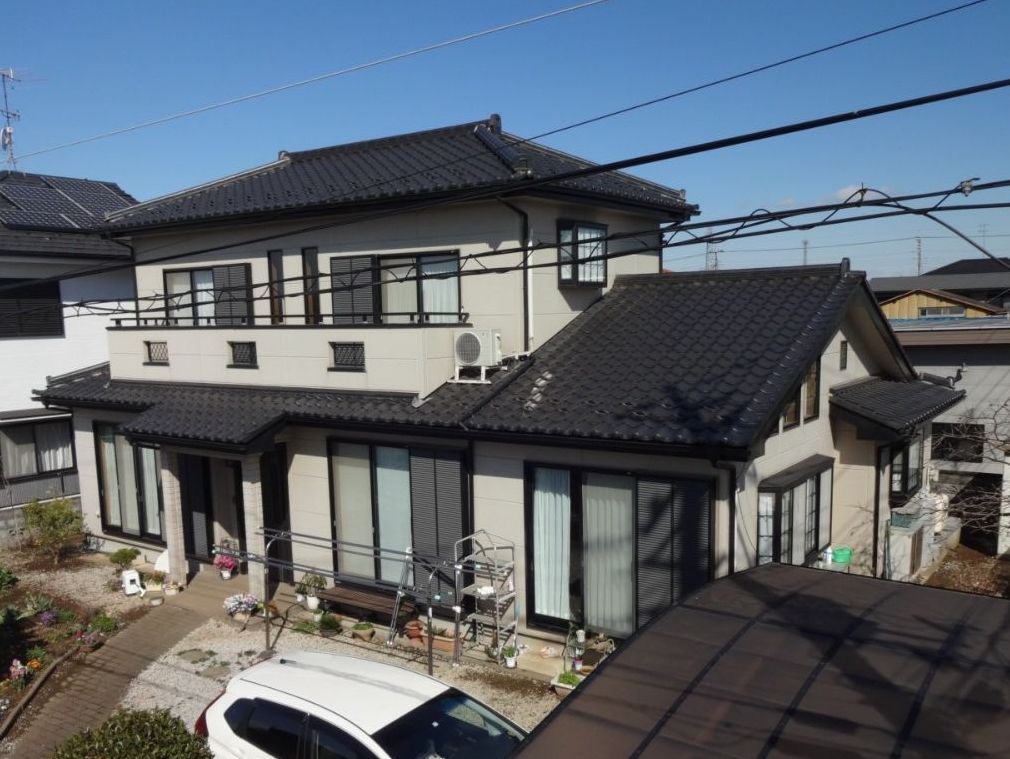 川越市萱沼M様 築25年 外壁塗装 施工後