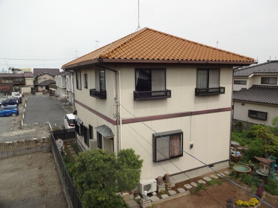 川越市 外壁塗装 施工前 ミヤケン