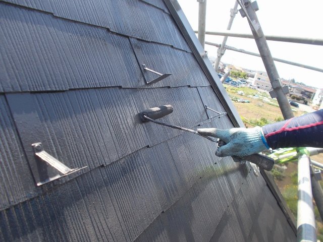 川越市 屋根 上塗り ミヤケン