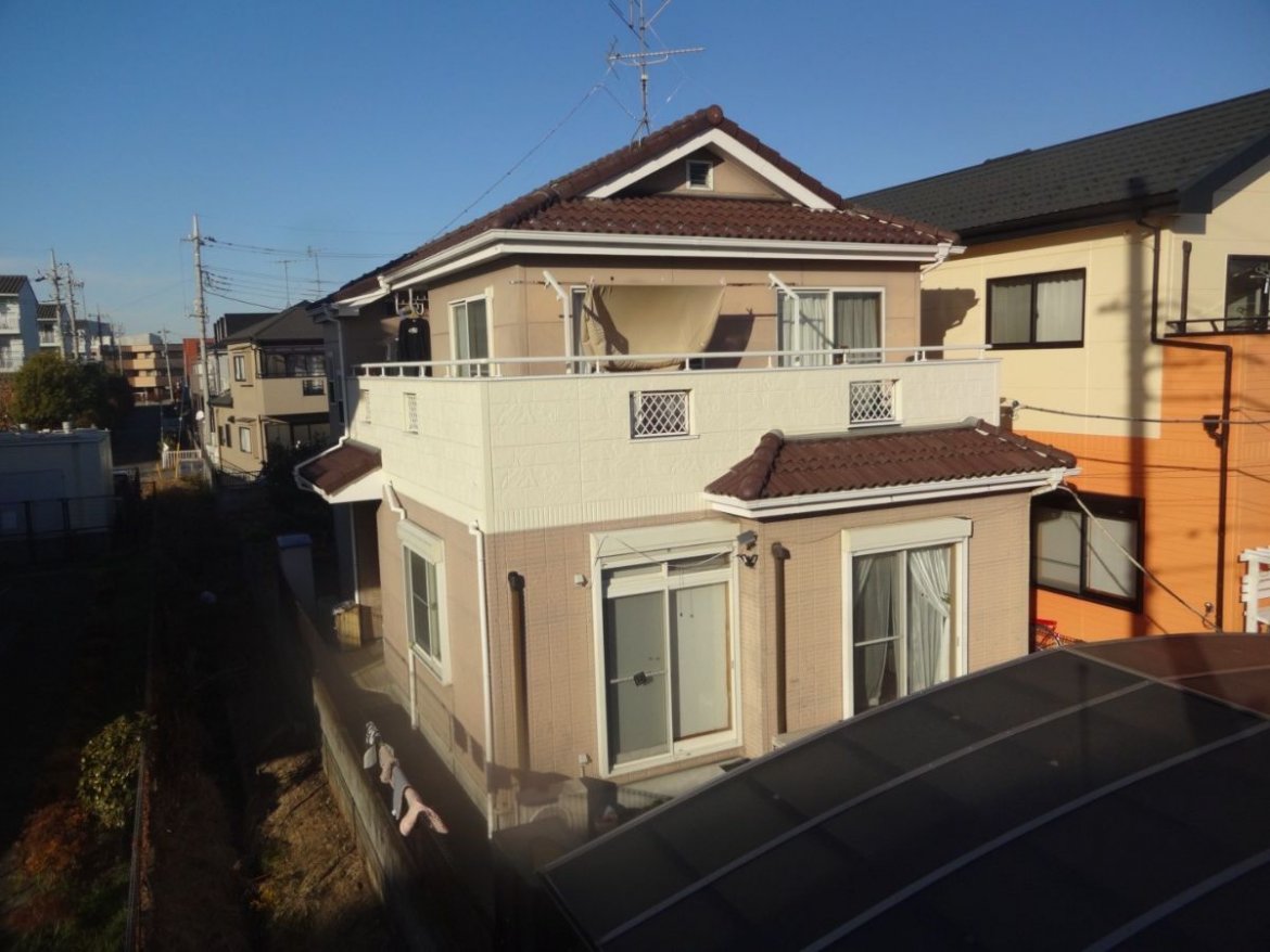 川越市 外壁塗装 施工前 ミヤケン