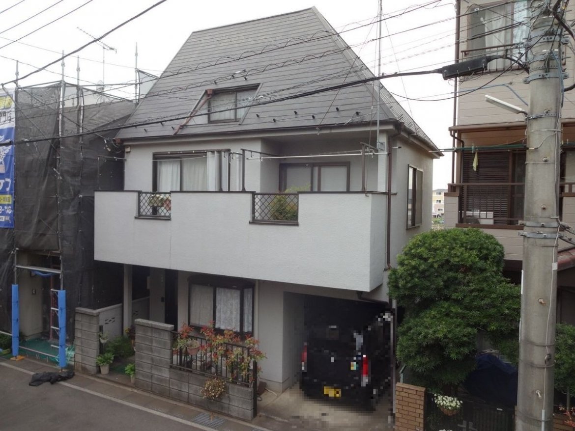 川越市 外壁塗装 施工前 ミヤケン