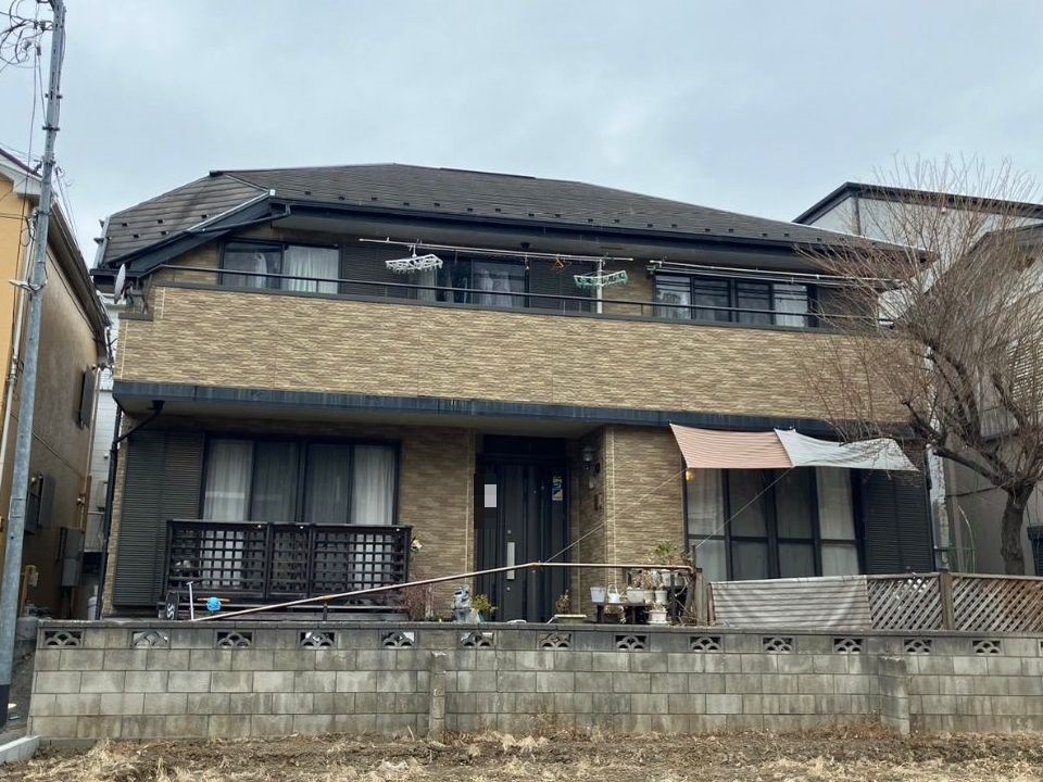 さいたま市岩槻区 屋根外壁塗装塗装 施工前 ミヤケン