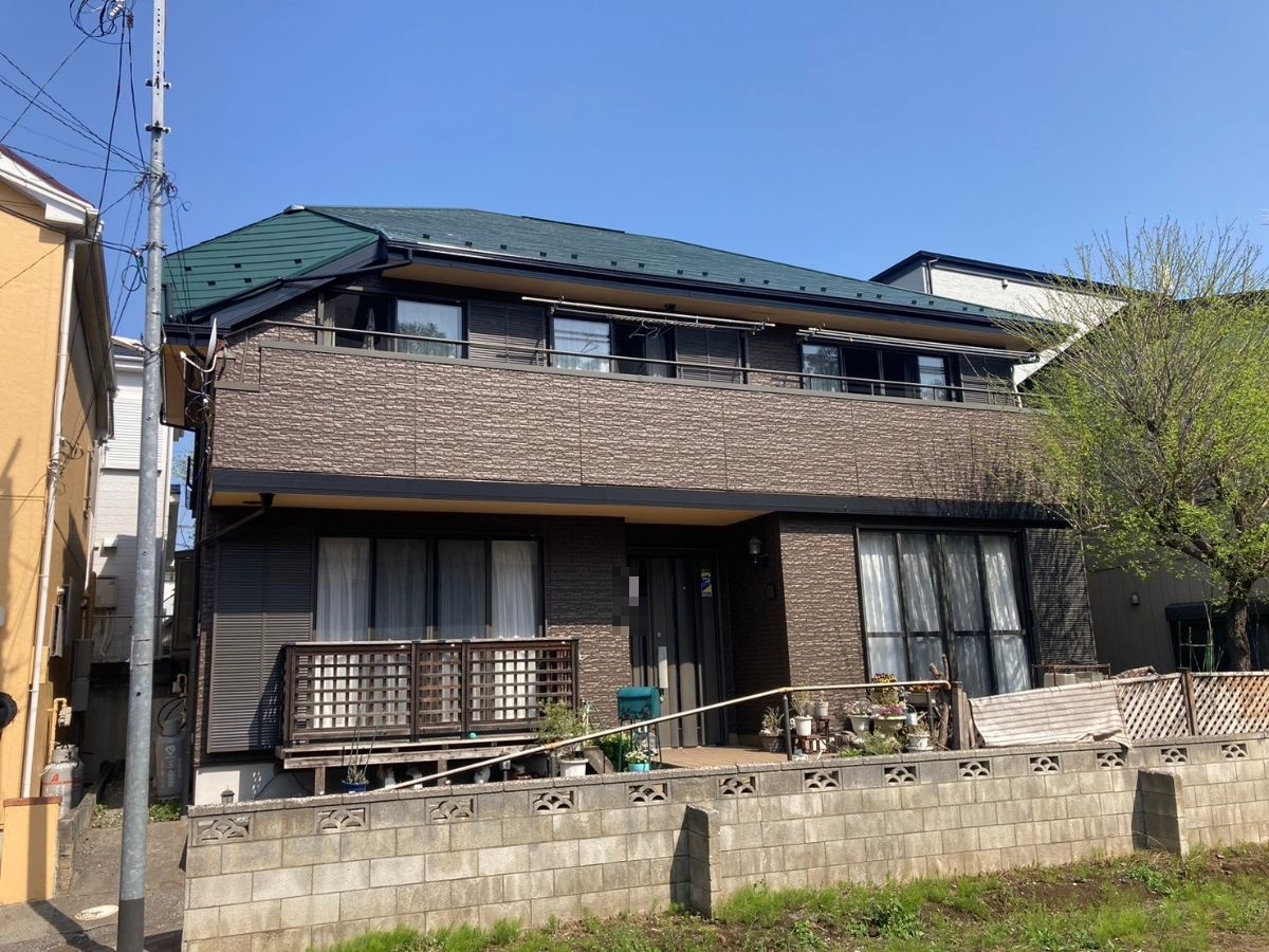 さいたま市岩槻区 屋根外壁塗装塗装 施工後 ミヤケン