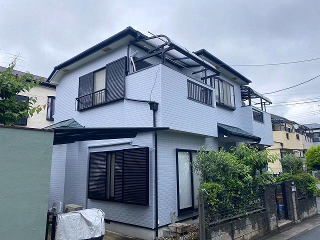さいたま市大宮区 屋根外壁塗装 完成