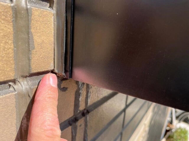 さいたま市中央区 外壁 コーキングひび割れミヤケン