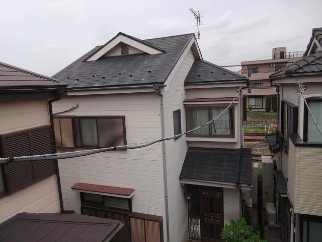 川越市 屋根外壁塗装 ミヤケン 施工前