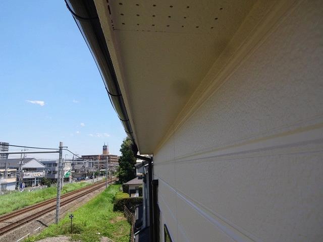 川越市 軒裏天井 完成