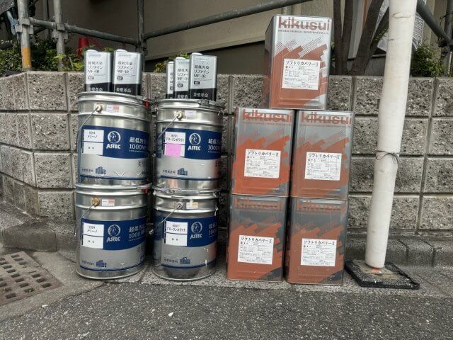 さいたま市浦和区 塗料一式 ミヤケン