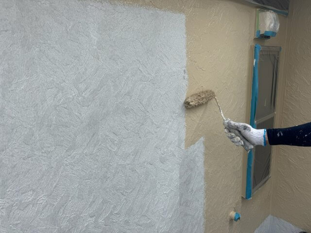 さいたま市浦和区 外壁 上塗り ミヤケン