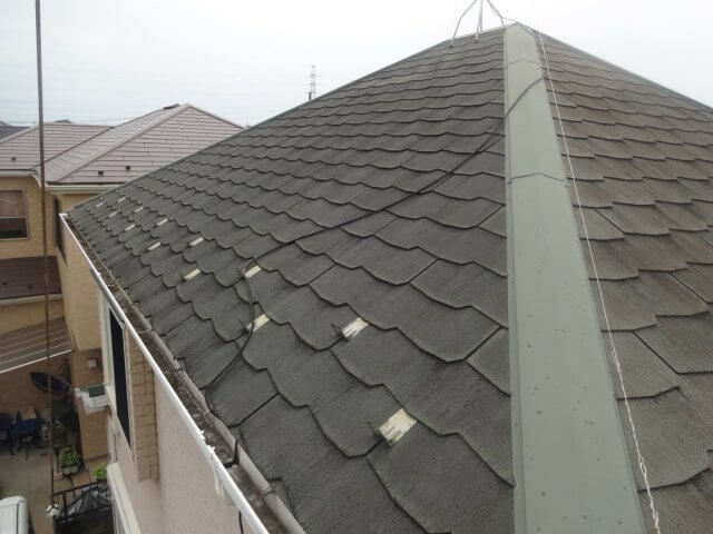 川口市 屋根カバー 施工前 ミヤケン