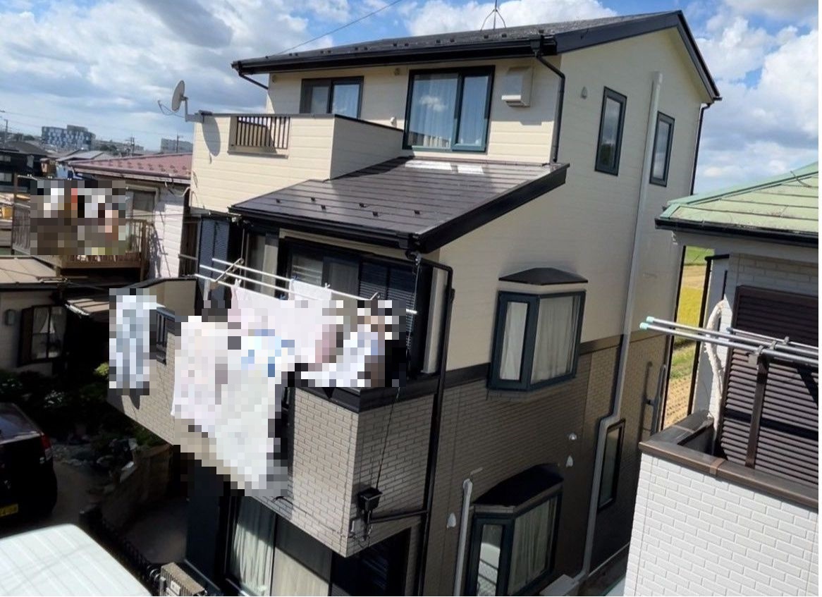 ふじみ野市 屋根外壁塗装 完了