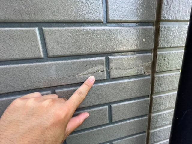ふじみ野市 外壁ひび割れ ミヤケン