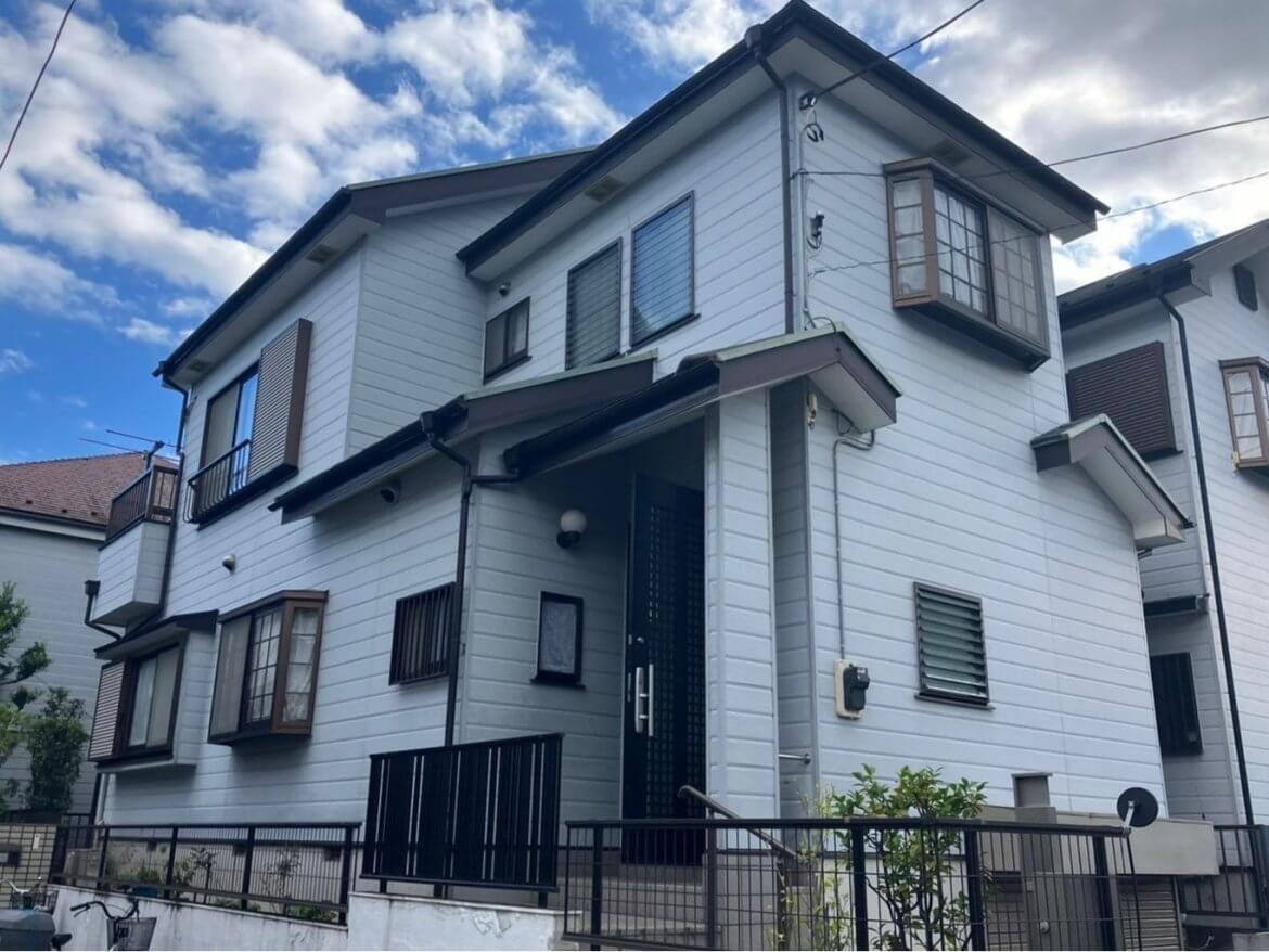 川口市 屋根外壁塗装 ミヤケン 施工前