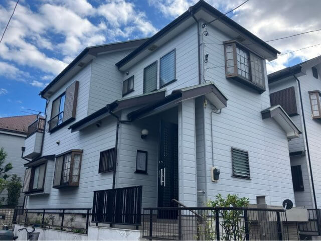 川口市 屋根外壁塗装 ミヤケン 施工前