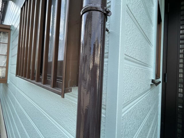 川口市 雨樋塗装 ミヤケン