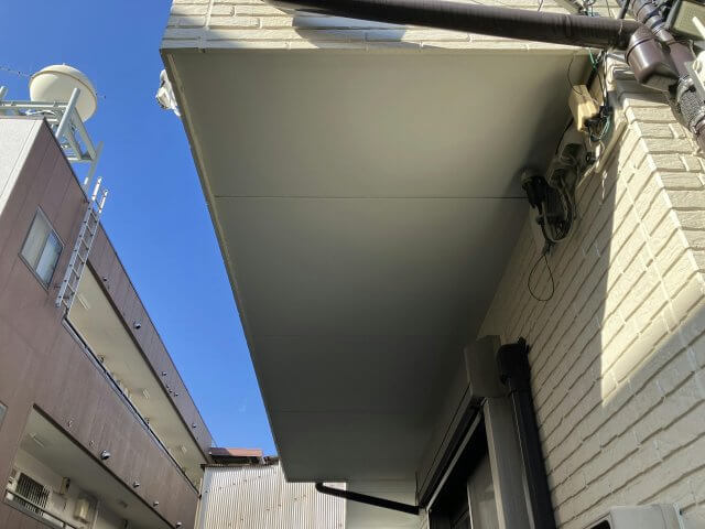 川口市 軒裏天井塗装 ミヤケン