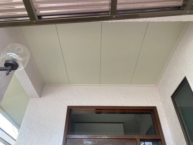 さいたま市 軒裏天井塗装 ミヤケン