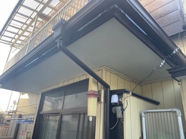 さいたま市 軒裏天井塗装 ミヤケン