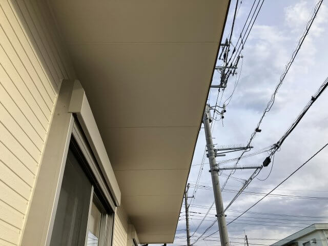 さいたま市 軒裏天井塗装 ミヤケン