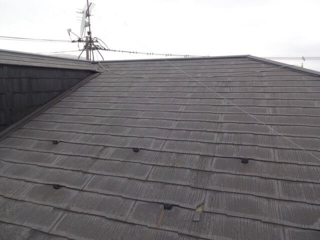 さいたま市 屋根外壁塗装 屋根 ビフォー ミヤケン