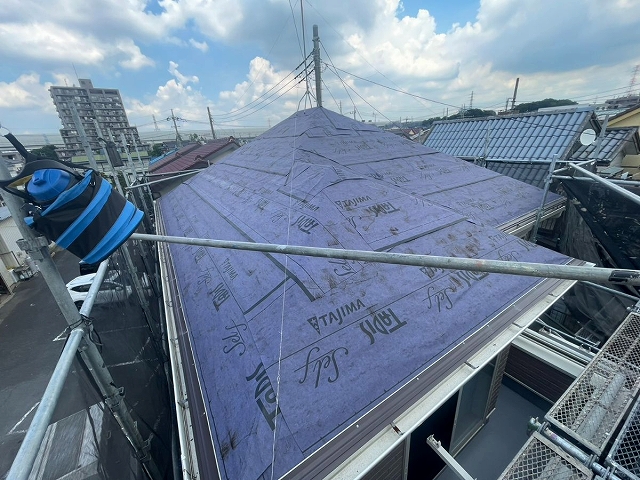 川口市 外壁塗装 屋根カバー ミヤケン