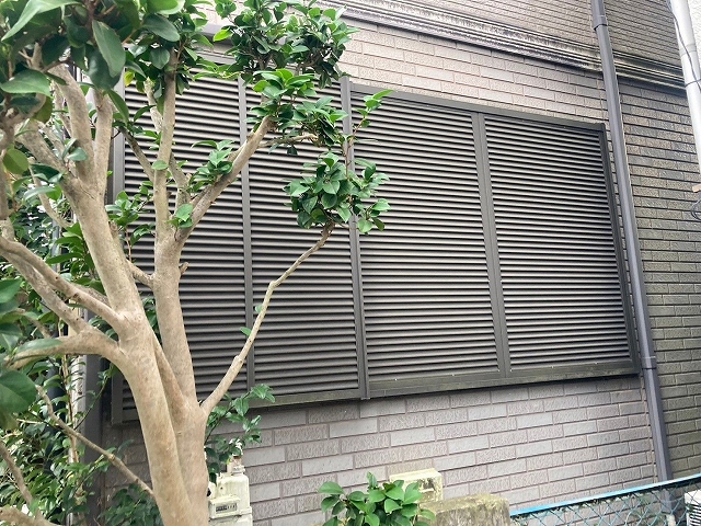 ふじみ野市 屋根外壁塗装 シャッターボックス 色あせ ミヤケン