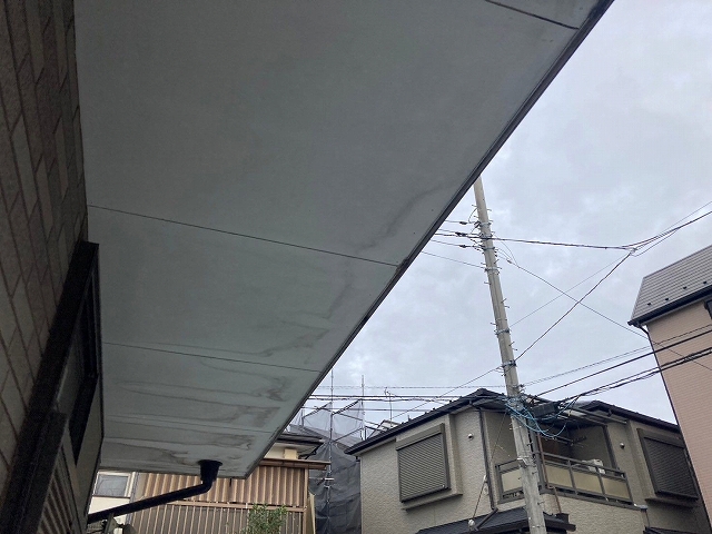 ふじみ野市 屋根外壁塗装 軒裏天井 シミ ミヤケン