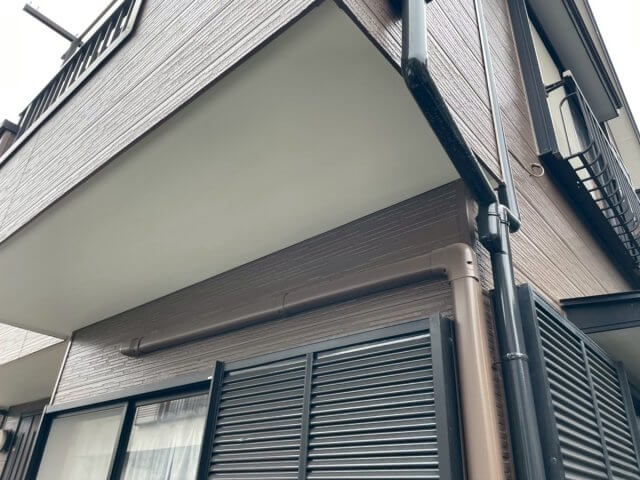 川越市 軒裏天井塗装 ミヤケン