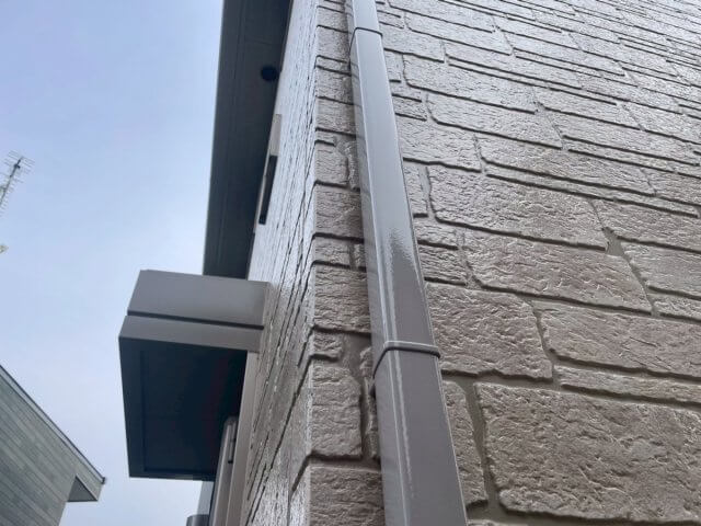 川越市 雨樋塗装 ミヤケン