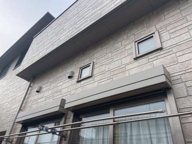 川越市 軒裏天井塗装 ミヤケン