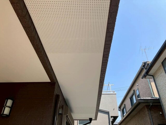 さいたま市 軒裏天井塗装 ミヤケン
