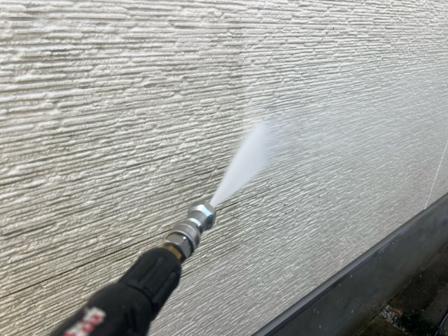 川越市 屋根外壁 外壁 高圧洗浄 ミヤケン