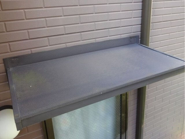 さいたま市中央区 外壁塗装 庇屋根 色あせ ミヤケン
