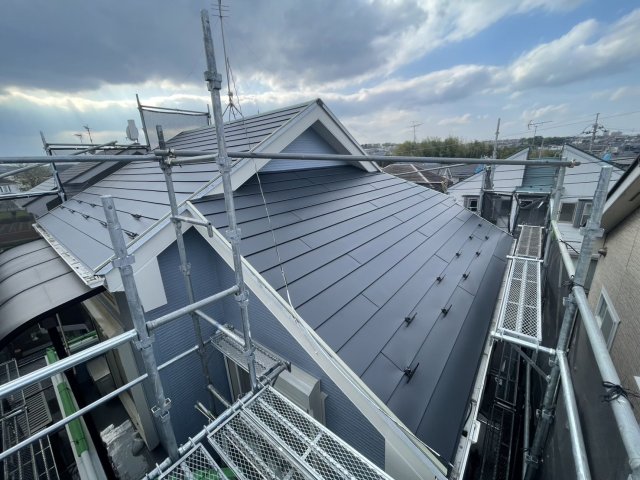 所沢市 外壁塗装 屋根カバー2 ミヤケン