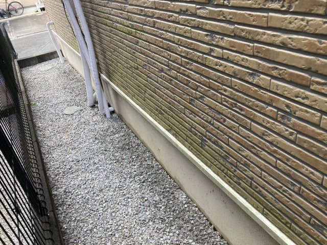 所沢市 外壁塗装 外壁 コケ ミヤケン