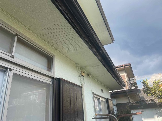 さいたま市岩槻区 １年点検 軒天 ミヤケン