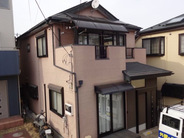 川口市 屋根外壁塗装 ビフォー2 ミヤケン