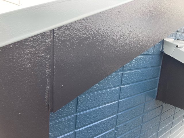 さいたま市浦和区 屋根外壁塗装 破風板 完了 ミヤケン