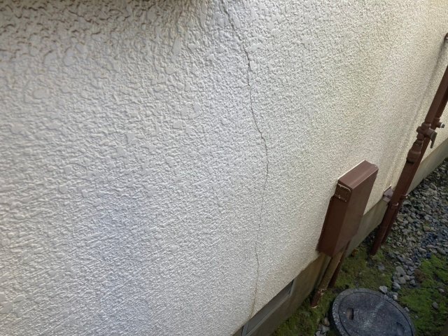 川越市 屋根外壁塗装 外壁 ひび割れ ミヤケン