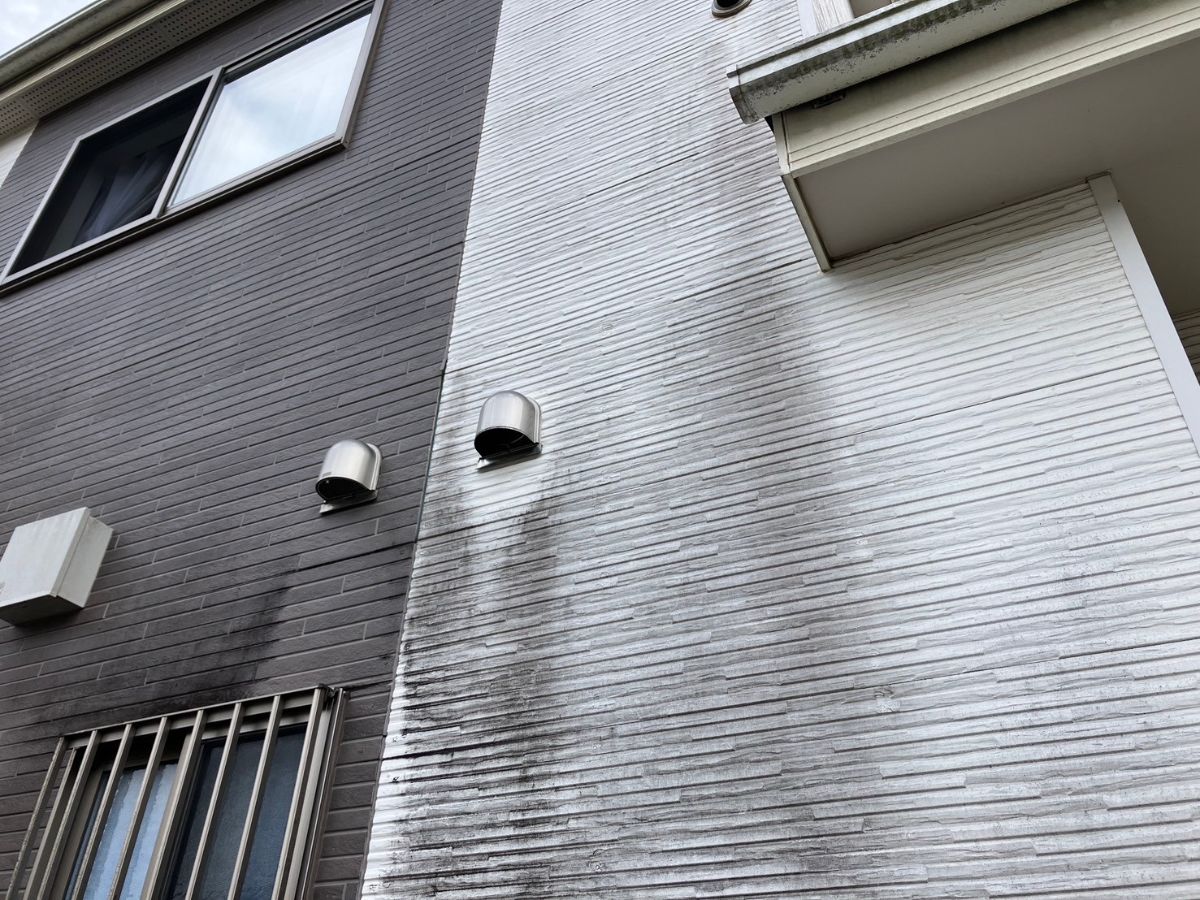 川越市 屋根外壁塗装 外壁 汚れ ミヤケン