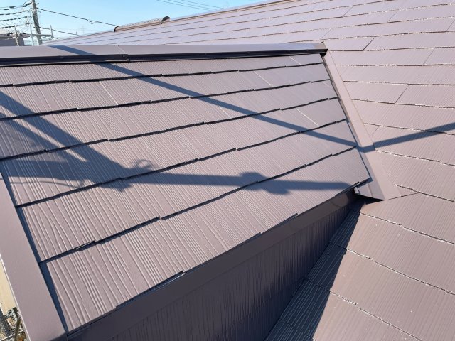 さいたま市北区 屋根塗装 完了 ミヤケン